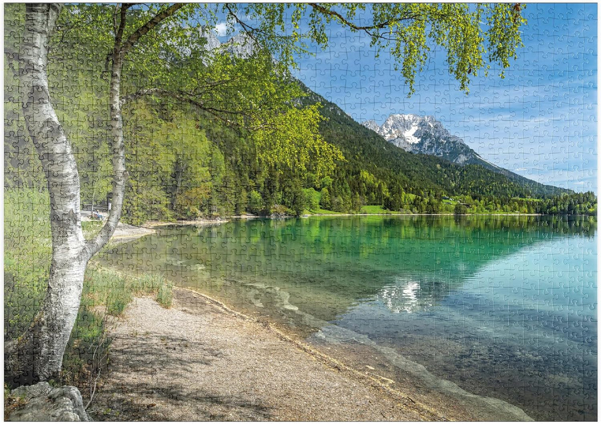Hintersteiner See - Puzzle mit 1000 Teilen