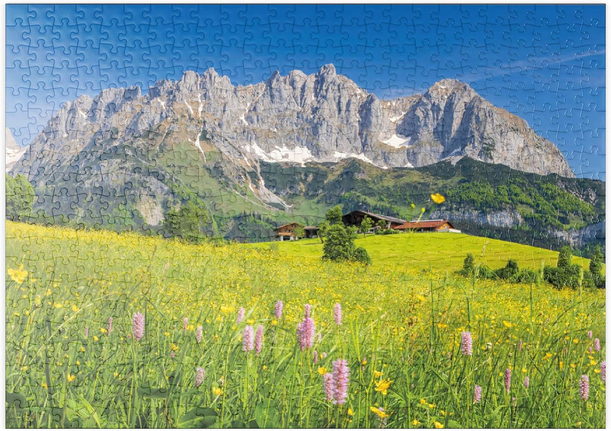 Kaisergebirge - Puzzle mit 500 Teilen