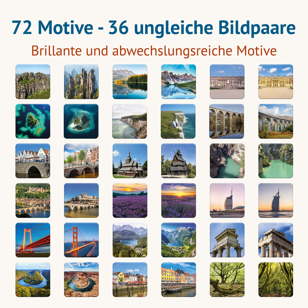 Nah und Fern - Memospiel