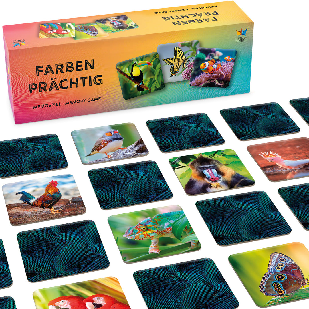 Farbenprächtig - Memospiel
