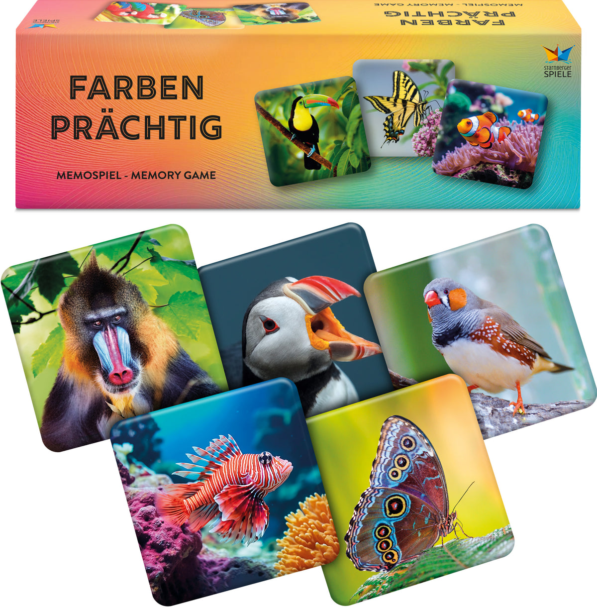 Farbenprächtig - Memospiel